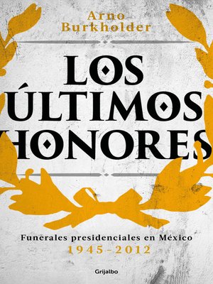 cover image of Los últimos honores